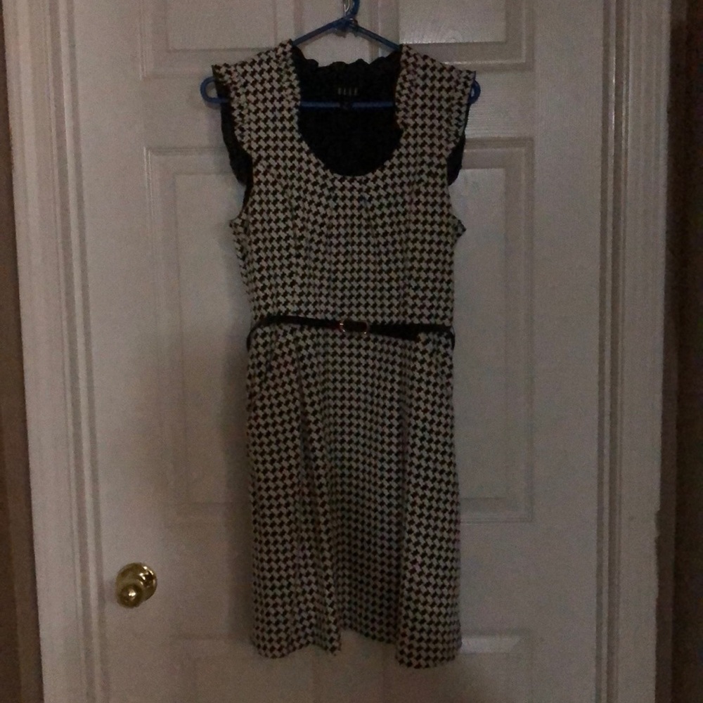 Houndstooth Dress